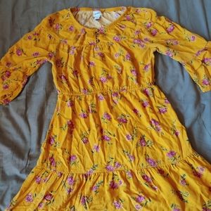 Flowing flower dress